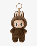 POP MART X THE MONSTERS LABUBU EXCITING MACARON SERIES PLUSH PENDANT SECRET CHESTNUT COCOA - CHECKED CARD