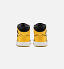 Air Jordan 1 Mid SE Mens Lifestyle Shoe -  Black/White/Varsity Maize