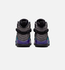 Air Jordan 8 Retro Aqua Grade School Lifestyle Shoe - Black/Multi Color/Bright Concord/Multi Color