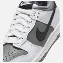 Dunk Low Grade School Lifestyle Shoe - White/Black/Smoke Grey