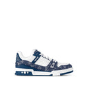 LV Skate Sneakers Trainer blue with white