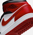 Air Jordan 1 Mid SE Mens Lifestyle Shoe - Black/White/Varsity Red
